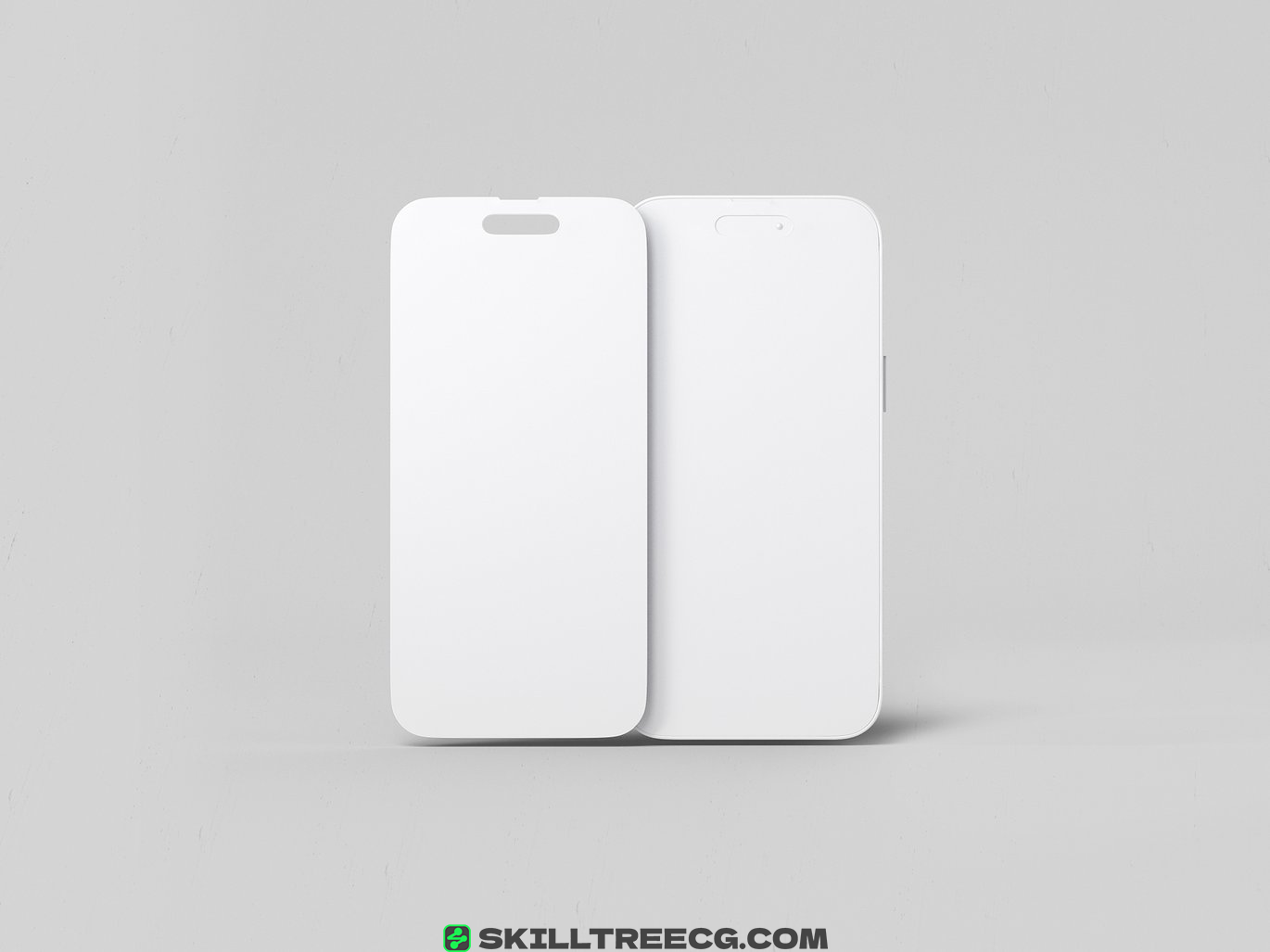 图片[3]-Clay Smartphone Screen Mockup Set（299509）-技能树